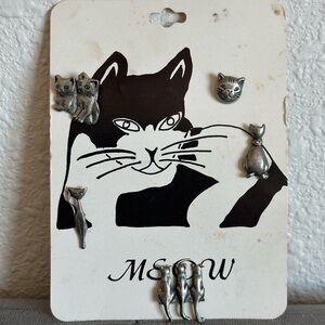 Vintage 5 Piece Pin Set